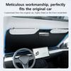 For Windshield Sunshade for Tesla Model 3 Highland Model Y 2016-2025 Sun Shield Heat UV Protection Visor Accessories