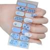 Semicured Gels Nails Stickers UVs/LED Lamp Required Gels Nails Polish Wraps