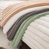 French Entry Lux Plush Sofa Cushion Winter Thicken Thermal Cream Style Non-Slip Leather Sofa Cushion Winter Cover