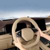 Texture Car Steering Wheel Protector Non-Slip Car Decorative Steering Wheel Cover  Fit 38-42CM