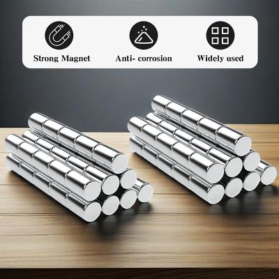 8x10mm Imans Refrigerator Magnets for DIY Office Whiteboard Workshop Suitable Tools Home Workplace