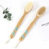 Dry Skin Wood Body Brush Exfoliation Natural Bristle Back Brush Massager Bath Shower Back Spa Scrubber Dry Massage Brush Tools