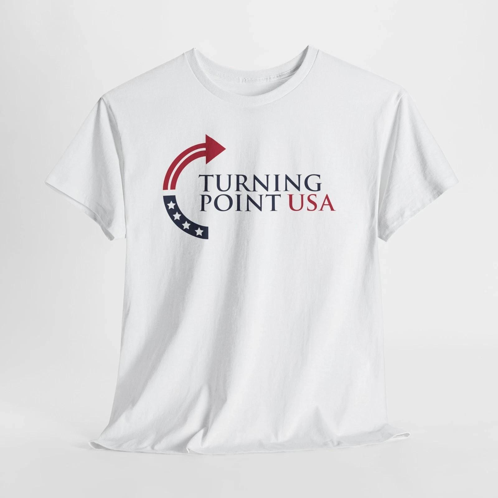 Charlie Kirk Turning Point USA Unisex Heavy Cotton Graphic Tee 3XL