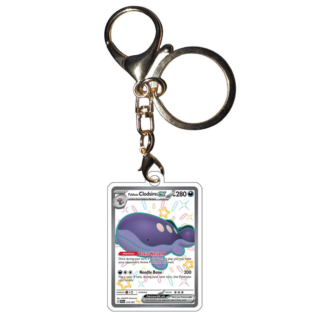 Pokemon Anime Mew Keychains Alakazam Pidgeot Forretress Gardevoir Toedscruel Noivern Diy Acrylic Action Figures Game Collection