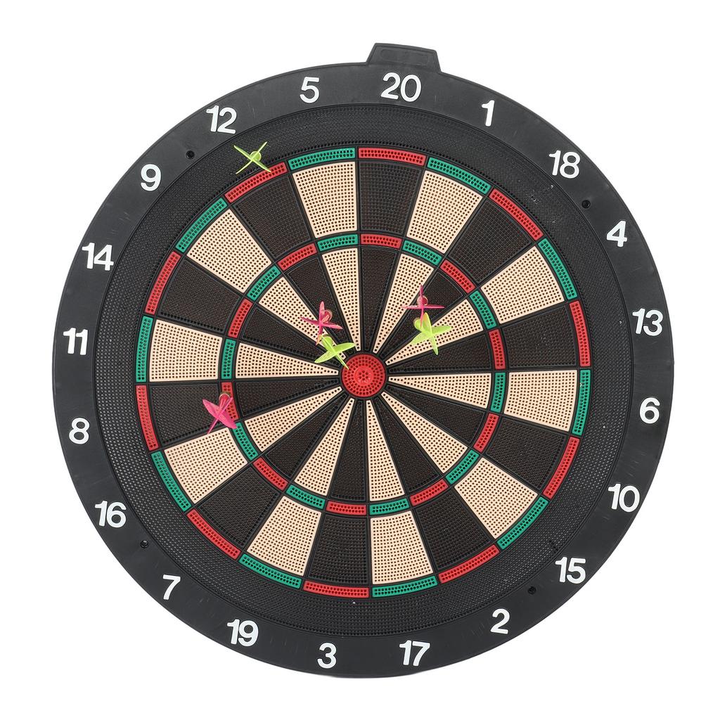 Soft Tip Dartboard Set Children 18 Inch Multifunctional Dart Board Toy for Entertainment