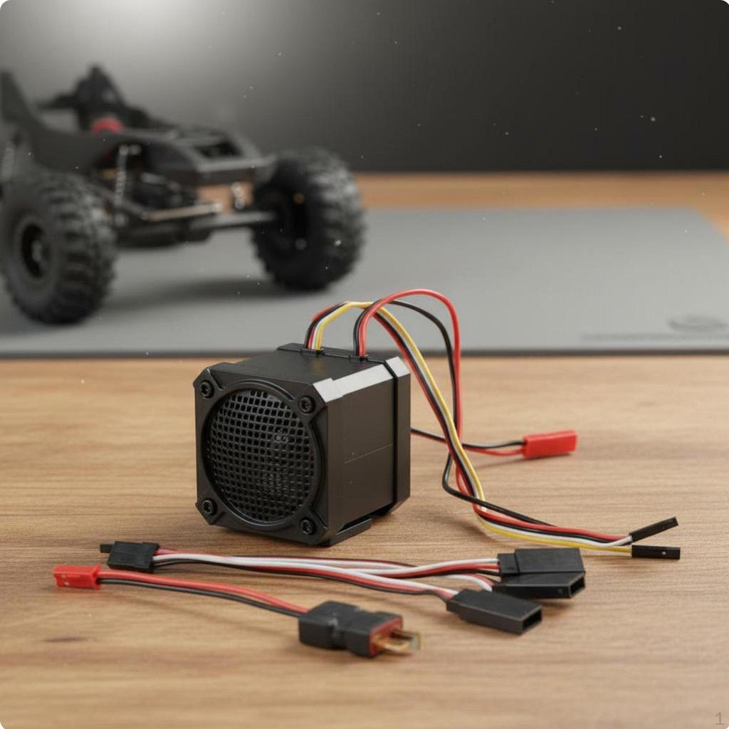 1/10 RC Engine Sound Module single Channel Output remotes Control Car Synthesizer Brake and