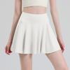 Women's High Waist Pleated Tennis Skirt - 2024 Summer Yoga Fitness Skort for Running, Anti-Exposure Design