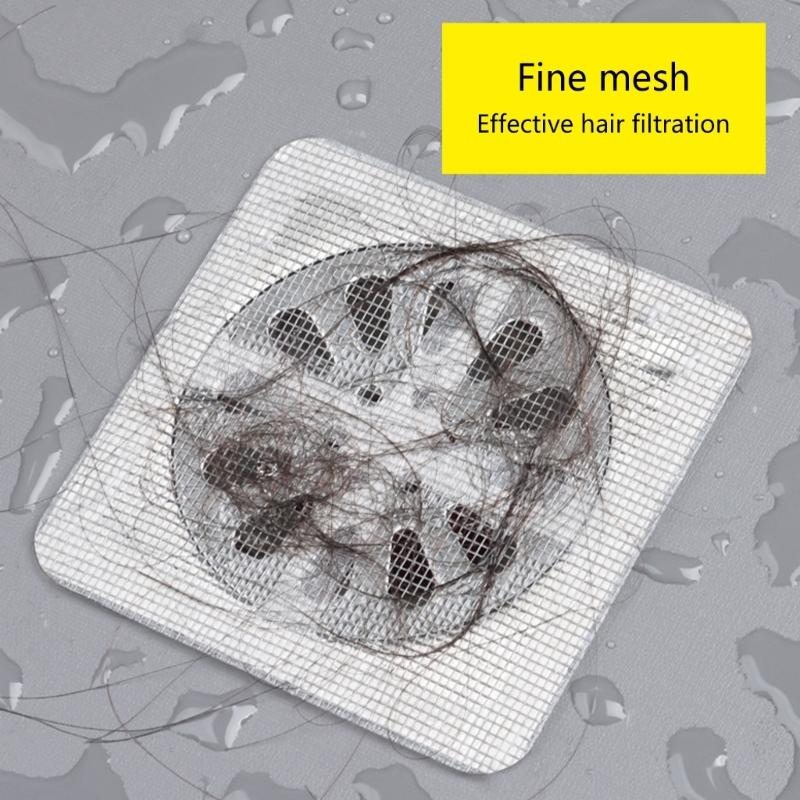 Single Use Stickers Set Convenient Hair Drain Stickers Easy To Use Stickers Set