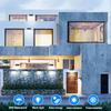 158 LED Solar Wall Lights Outdoor Ecurity Light Motion Sensor Waterproof 3 Modes Courtyard Wall Lamp Garden Decor Garage Lamp