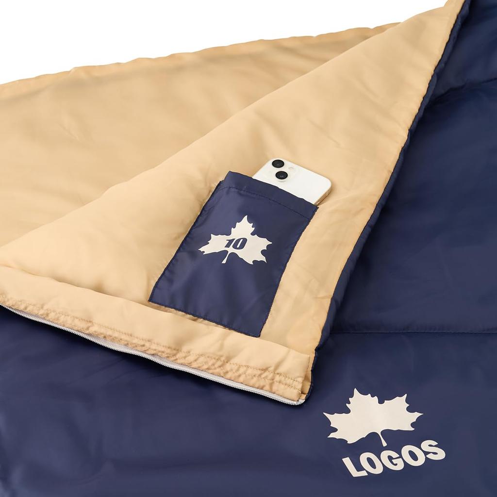 LOGOS Sleeping Bag Washable Deep Sleeper 15 72602057 Disaster Car Camping Comforter, Antibacterial, Odor-Resistant, (SC) - Camping, Outdoor, Compact,