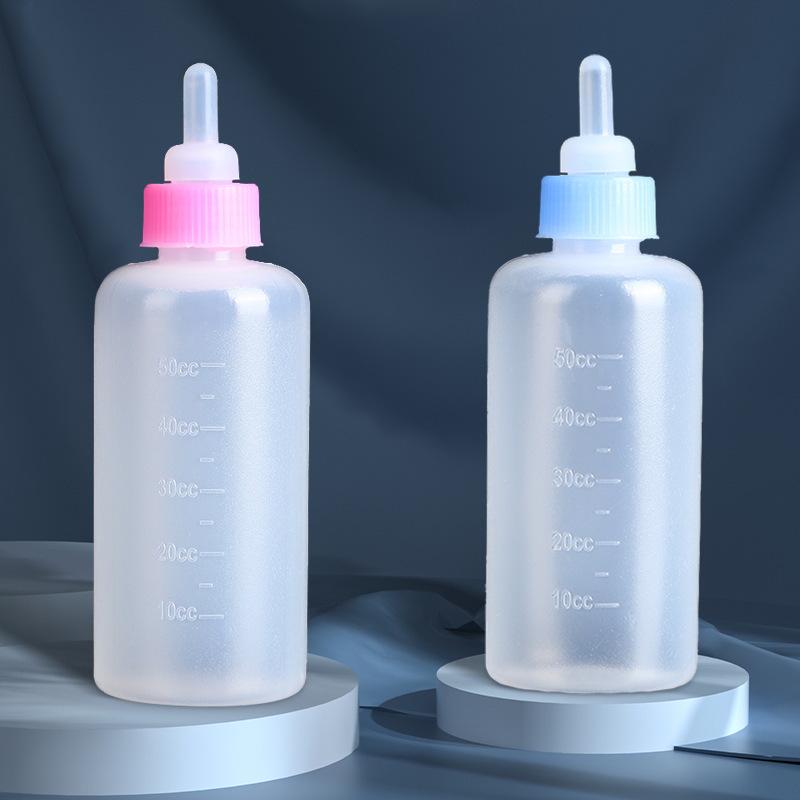 High-Quality Durable Feeding Bottle for Kittens and Newborn Puppies with Pet Nipple