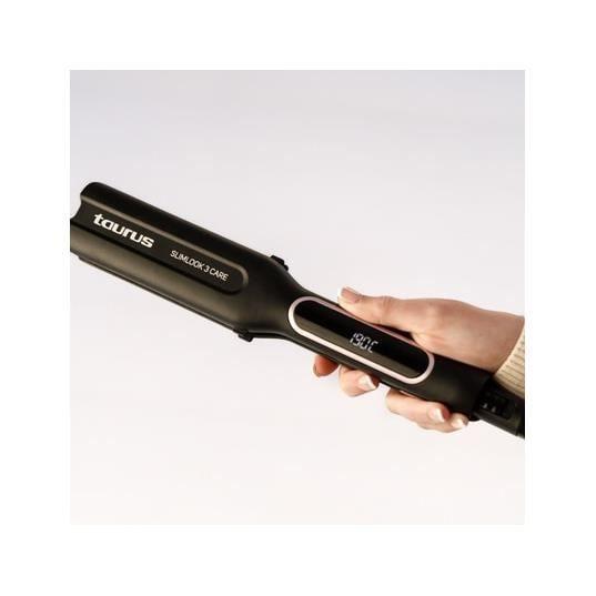 Hair Straightener - TAURUS - Slimlook 3 Care - XL Ceramic Plates - 5 Adjustable Temperatures - LCD Screen