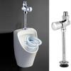 WC con Bidet Urinale con Tubo Curvo Cromato Alimentazione