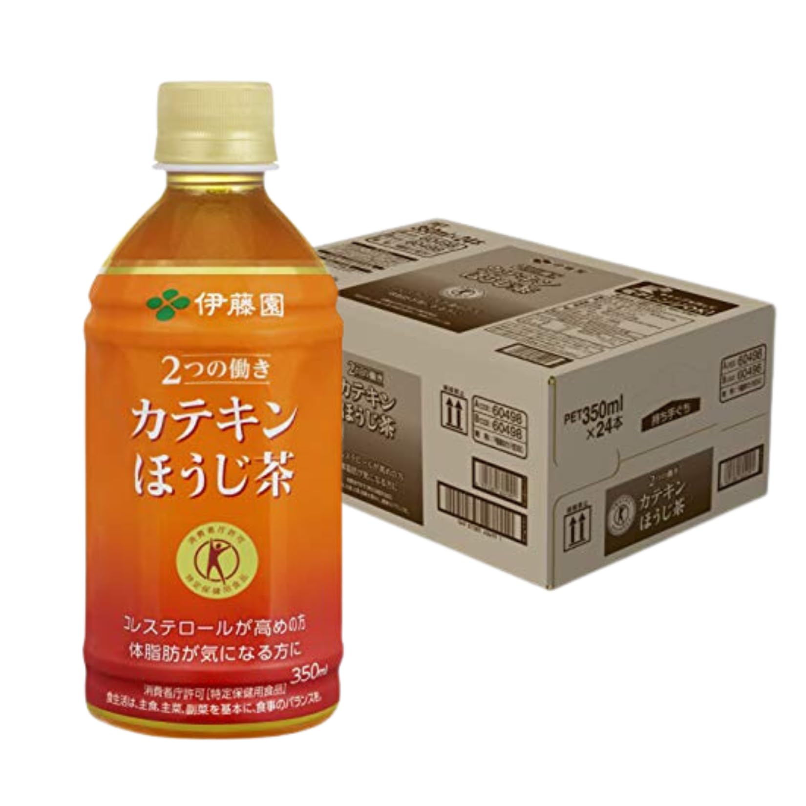 

[TOKUHO] ITO EN Health Body Catechin Hojicha PET, 350 мл x 24 бутылки