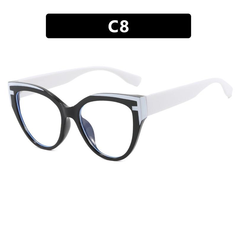 Personality Exquisite Cat Eye Sunglasses Women Men High End Simple Artistic Sense Sun Glasses Climbing Camping Beach Party Shade Glasses