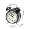 Retro Loud Alarm Clock Double Bell Night Light Children Room Bedroom Decoration