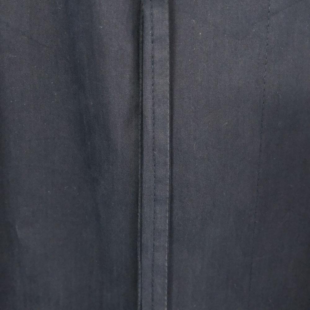 Aquascutum Stainless Collar Coat Navy Back Check Men's Used