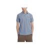 Emporio Armani FW23 Letter Print Logo Short Sleeve Polo Shirt Men tops Fog-Blue 3R1F74-1JCYZ-0738