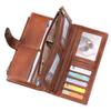 New women's long wallet retro three-fold mobile phone bag