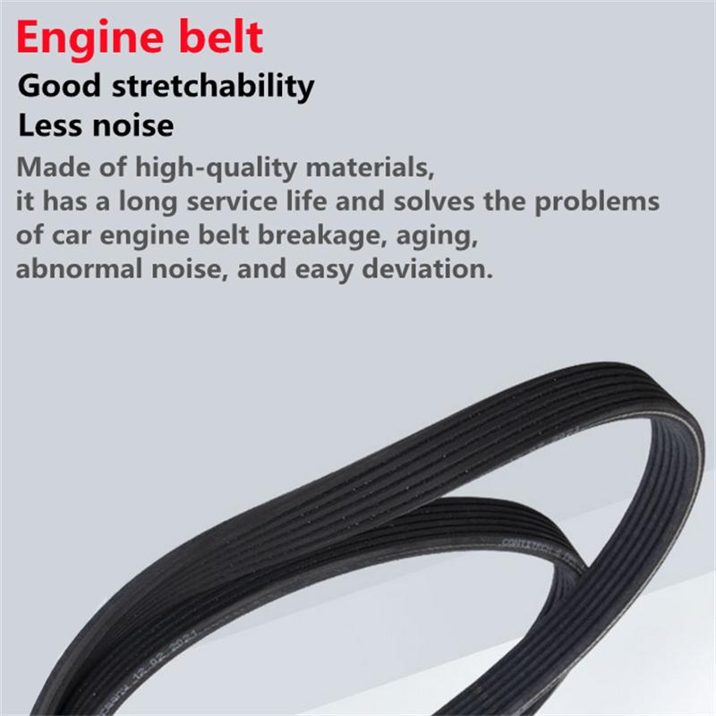 Engine Belt Air Conditioner V-Ribbed Belts 5PK 1195 1205 1215 1225 1235 1245 1255 1265 1275 1285 1295 1305 1315 1325 1335 1345