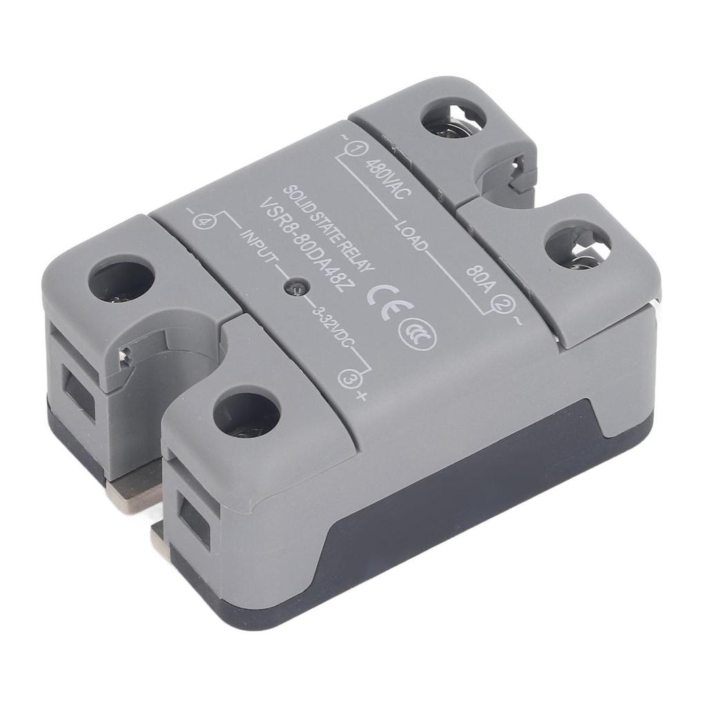  Solid State Relay SSR  to AC 80A 3‑32VDC Input 480VAC Output VSR8‑80DA48Z