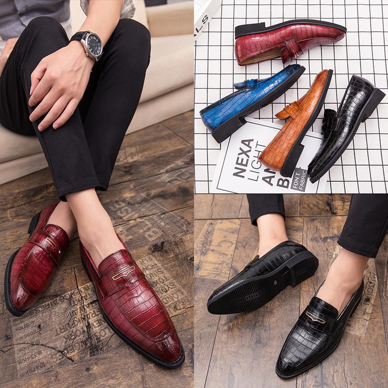 

Leather shoes men s business dress pointed casual shoes British heightening men s shoes winter 2025 leather shoes 38 чёрный