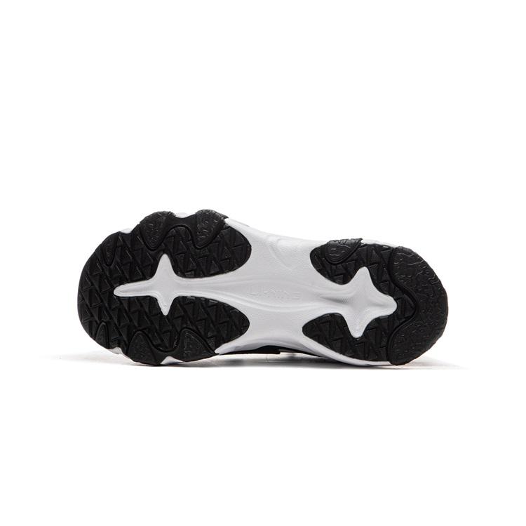 Li Ning Kids Sports Lifestyle Series Comfortable Soft Sole Casual Shoes Kids Casual Shoes Black YKCU178-13