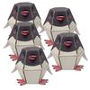 1/2/3/4/5 Stück Hüpfender Pinguin Papierbastelset DIY Handgemachtes Papierfalten Origami Springender Pinguin Spielzeug Anfänger Kinder Erwachsene Bastler Geschenk