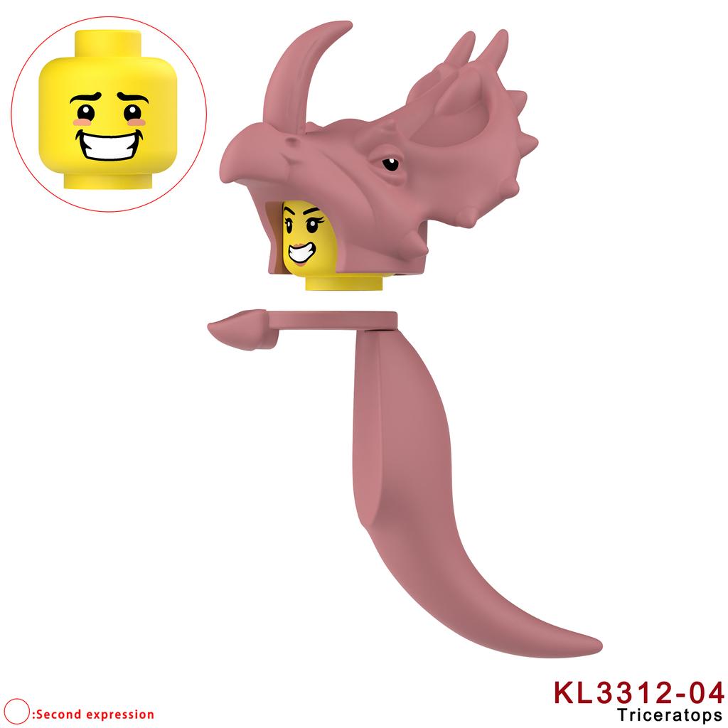 2025 Nový Jurský Dino Svět Triceratops brachiosaurus Stavebnice Kostky Cihličky Figurky Dinosauři Hračky dárky pro děti