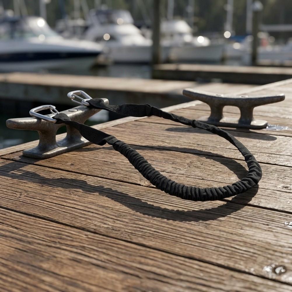 Elastic Core Protection Boat Bungee Bungee Line Docking Rope