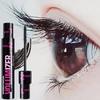 2In1 Double Purpose Mascara Waterproof Thick Lengthening Lash Extension Sweatproof Curling Brushes Eye Fiber Mascara Eyelashes