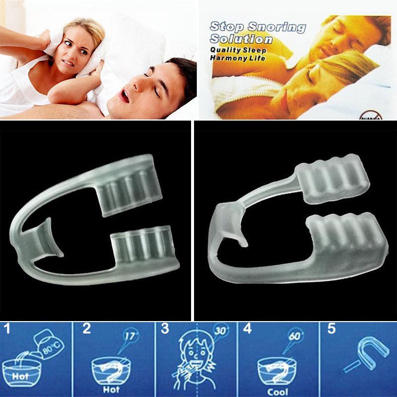 2Pcs Teeth Grinding Guard Sleep Mouthguard Splint Clenching Protector Tools