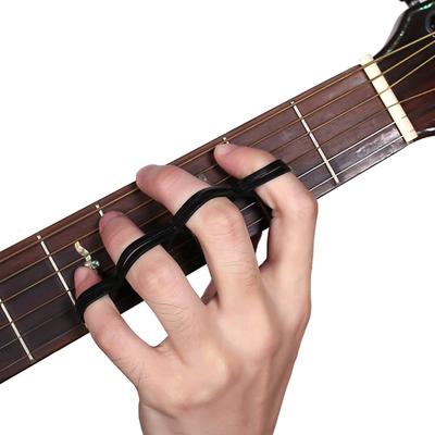 LOYELEY Finger Trainer Resistance Training Band for Guitar Bass Banjo Piano Strengthening Finger Distance Adjustable Finger Speed System Hand