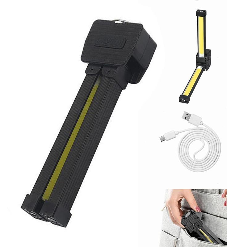Gym Lamp For Posing,Portable Magnetic Led Flashlight With Hanging Hook,Waterproof Led 7Th Gear Dimming Gym For Posing
