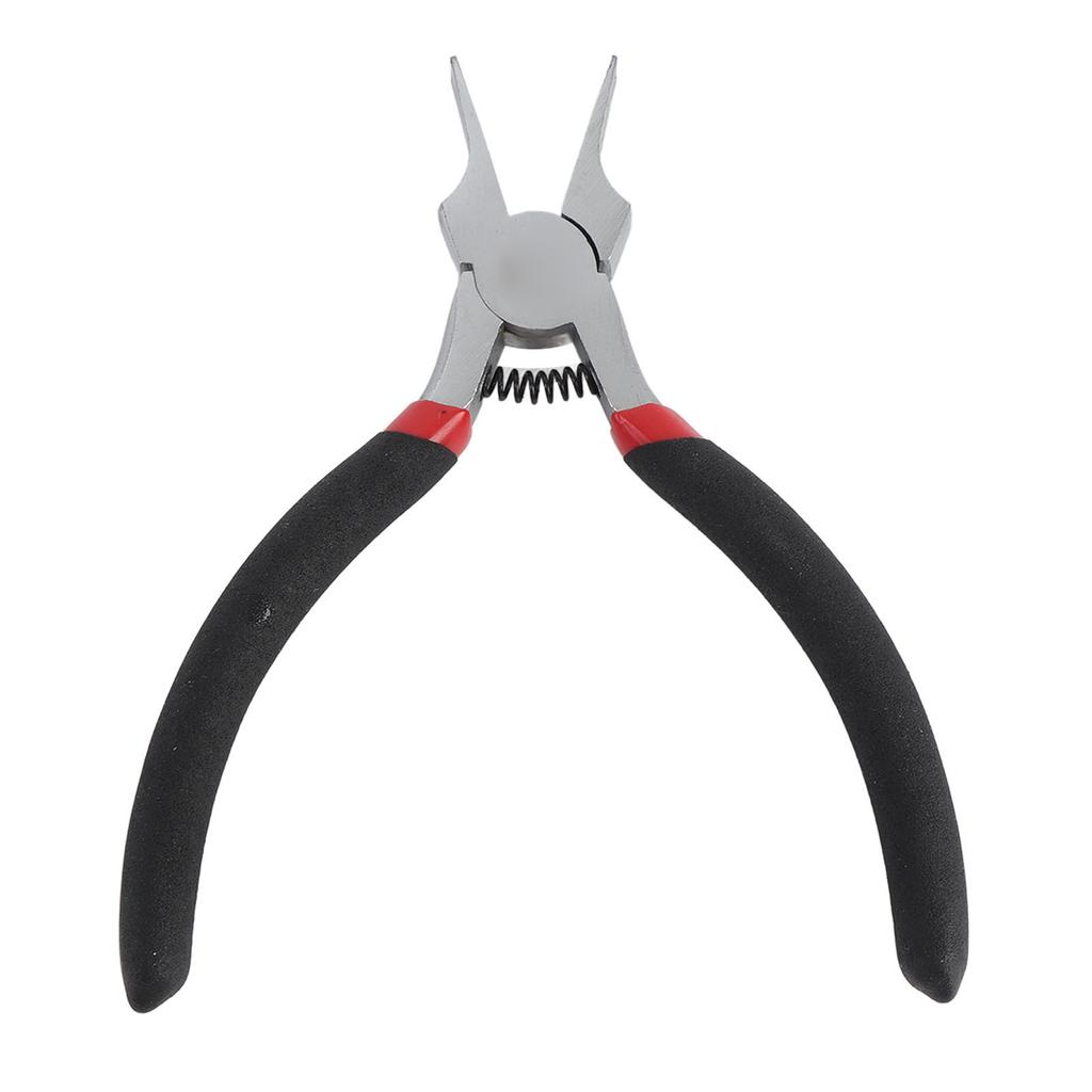 Wide Flat Nose Pliers 5 Inch Multifunctional Ni Iron Alloy Thin Flat Needle Nose Pliers for Jewelry Making