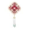DIY Mother's Day Brocade Magnet Kit - Chinese Style Craft for Team Building