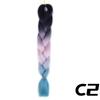 MISS WIG Synthetic Long Braid Ponytail Extension Straight Sleek Wrap Around Colorful Braid Hair Extensions Ponytail Natural Soft For Women Wear