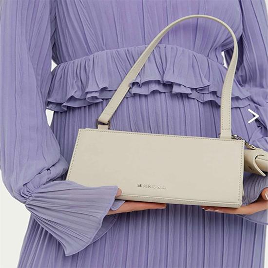 

Мини-сумка Baguette Бежевая