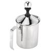 Manual Milk French Press Coffee Maker Stainless Steel Hand Pump Milk Foamer Handheld Milk Jug