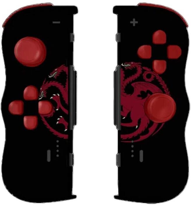 Геймпад Lexip Twinpads x Game of Thrones Targaryen Edition черный