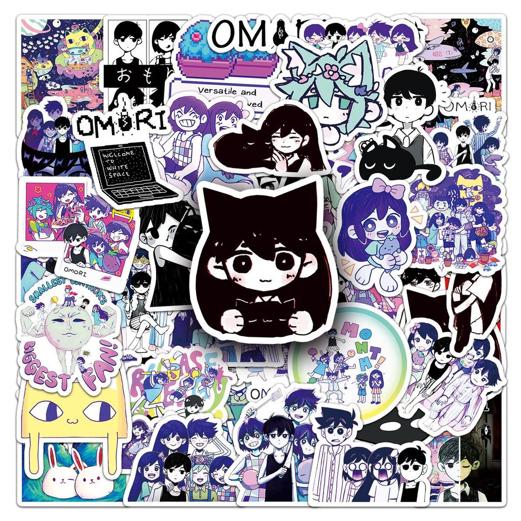 50 Graffiti-Sticker Personalisierte Cartoon-Spiel Kreative Dekorative Wasserbecher Handyhülle Computer-Sticker