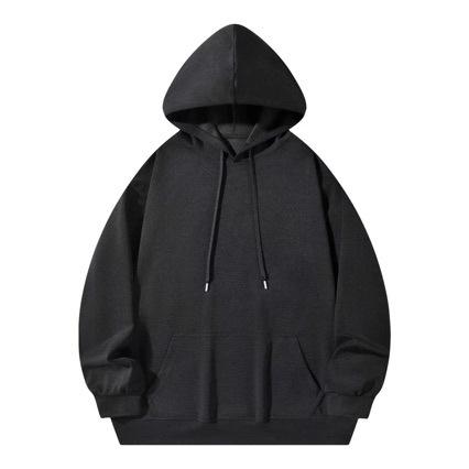 Men’s Hooded Jumper, Loose Fit, Dropped Shoulders, with Pockets, Fleece Fabric, Winter Workwear