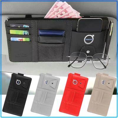 Car Sunshade Eyeglass Clip Card Storage Brace Accessories For 240 C70 S40 S50 S60 S70 S80 S90 V40 V50 V60 V90 XC40 XC60 XC90 Vnl Truck