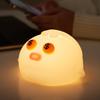 Rechargeable Silicone Night Light - Tap to Illuminate, Ideal for Bedside and Gifts
