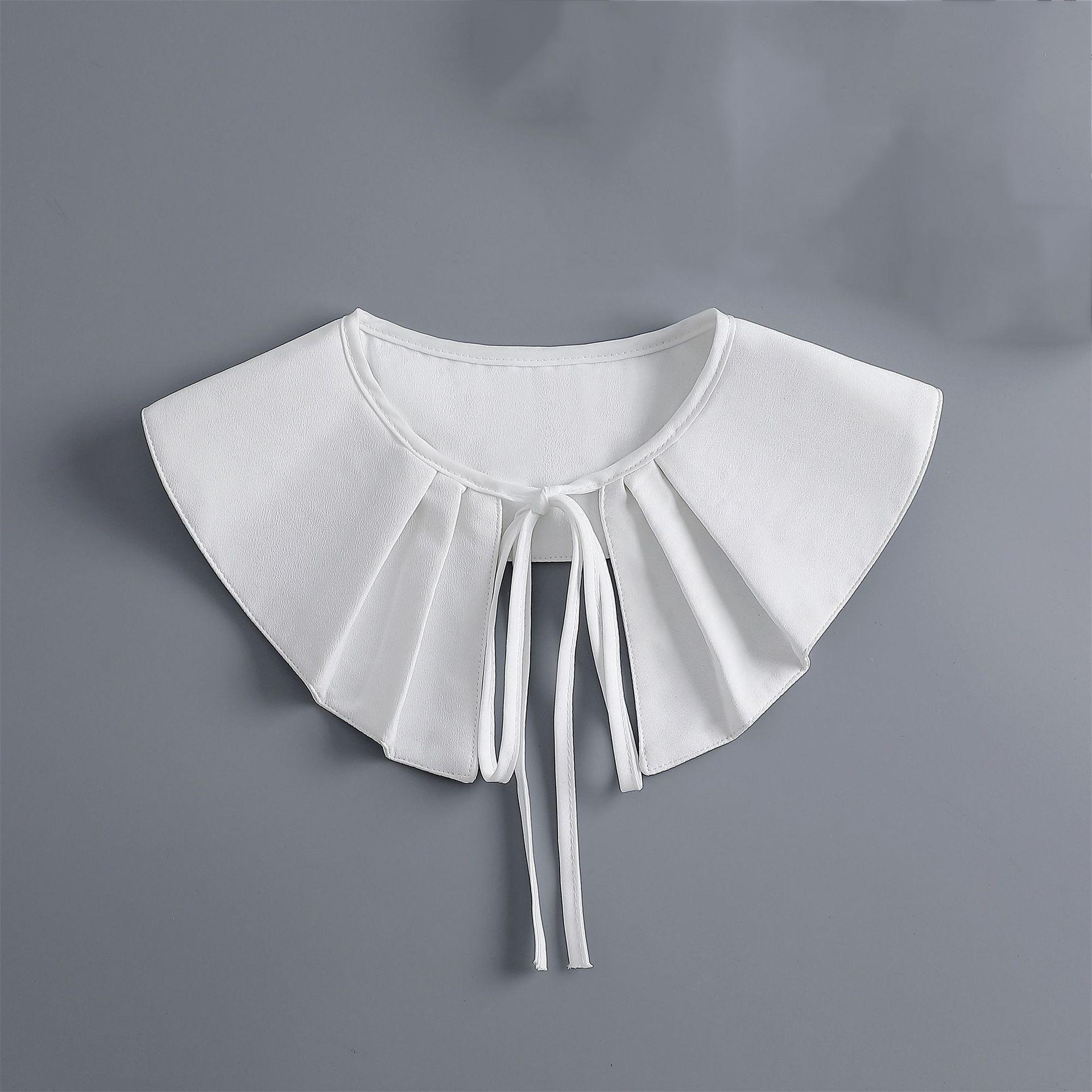 

Женская рубашка со съемным воротником, женский лацкан, поддельный воротник, шаль, накидки на плечи для свитера, поддельный воротник, аксессуар Fuax Cols