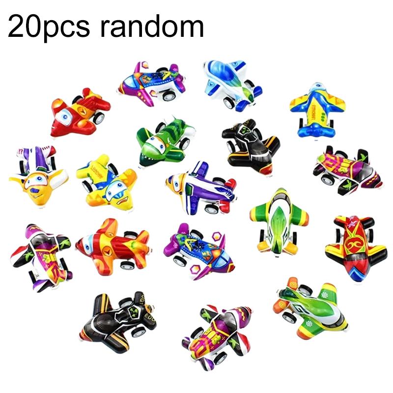 Kinder-Rückziehautos, Flugzeugspielzeug, niedliche Cartoon-Spielzeugautos aus Kunststoff für Kinder, Mini-Automodell, lustiges Kinderspielzeug, Kindergartenspielzeug, TMZ