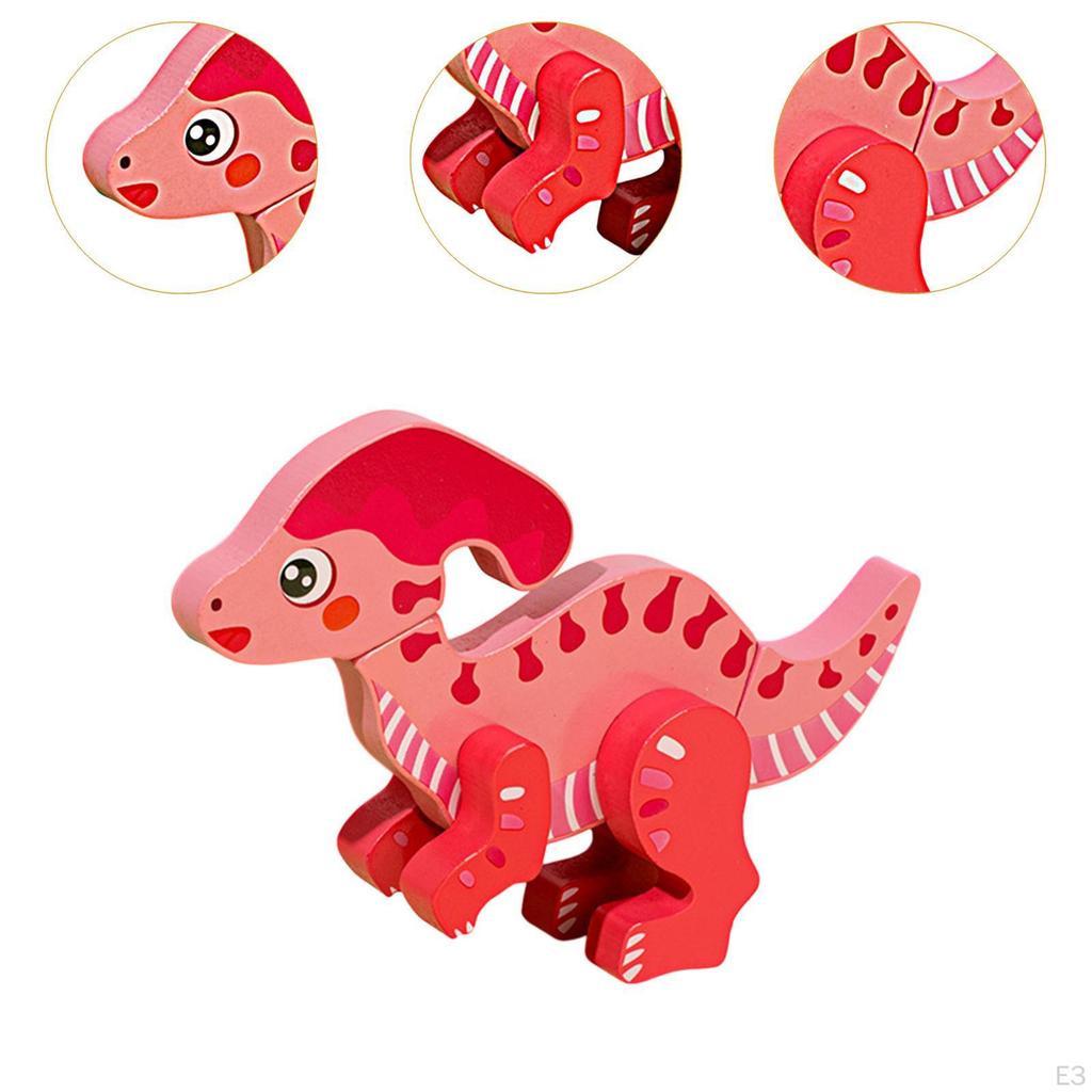 Wooden Dinosaur Puzzles Game for 15 Years Old Boys and Girls Birthday Gifts Tyrannosaurus