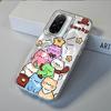 Cartoon Cat Love Heart Girls Case For Xiaomi Redmi 14C 13C 10 9A 9C Note 14 13 12 11 10S 9 8 Pro Plus A5 A4 A3 A2 A1 Funda Cover