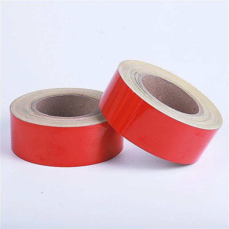 Reflective Tape Danger Warning Tape Reflective Material Traffic Film Belt Night Warning Safety Protective Tape Safety Glow Tape