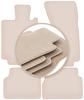 PREMIUM Beige Floor Mats For: Mercedes S W220 4Matic Short 1998-2005